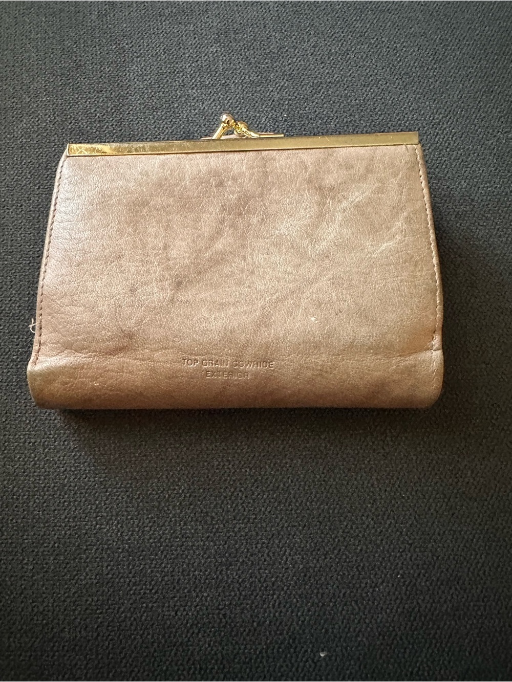 Buxton Women’s Tan Leather Snap Wallet with Embossed Floral Detail - Picture 7 of 7